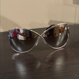 Tom Ford Shiny Rose Gold Sunglasses